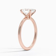 Load image into Gallery viewer, Classic Four-Prong Oval Cut Lab Grown Diamond Engagement Ring