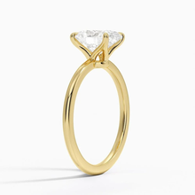 Load image into Gallery viewer, Classic Four-Prong Oval Cut Lab Grown Diamond Engagement Ring