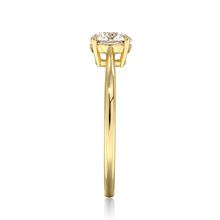 Load image into Gallery viewer, Four Prong Solitaire Round Cut Lab Grown Diamond Engagement Ring