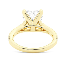 Load image into Gallery viewer, Heart Shaped Split-Shank Moissanite Engagement Ring