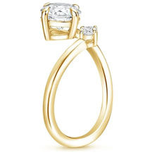 Load image into Gallery viewer, Petite Brilliant Pear Moissanite Engagement Ring