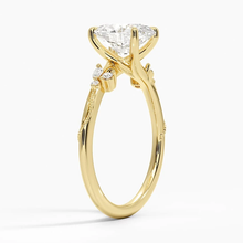 Load image into Gallery viewer, Petite Oval Shaped Moissanite Engagement Ring