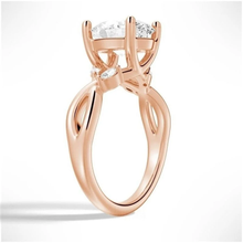 Load image into Gallery viewer, Enchanted Forest Oval Shaped Moissanite Ring