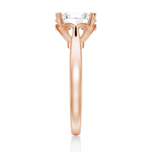 Load image into Gallery viewer, Eternal Heart Solitaire Round Moissanite Ring