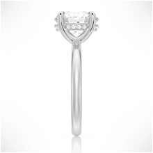 Load image into Gallery viewer, Velvet Dreams Oval Solitaire Moissanite Ring