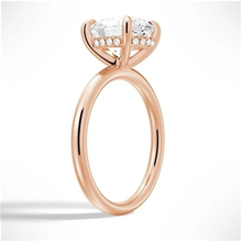 Load image into Gallery viewer, Velvet Dreams Oval Solitaire Moissanite Ring