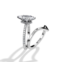 Load image into Gallery viewer, Marquise Cut Moissanite Bridal Set