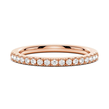 Load image into Gallery viewer, Solitaire Round Hidden Halo Moissanite Bridal Set