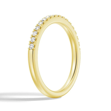 Load image into Gallery viewer, Solitaire Round Hidden Halo Moissanite Bridal Set