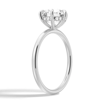 Load image into Gallery viewer, Solitaire Round Hidden Halo Moissanite Bridal Set