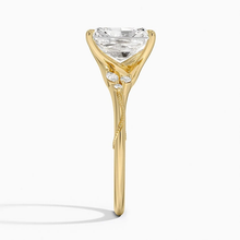 Load image into Gallery viewer, Elegant Radiant Cut Moissanite Engagement Ring