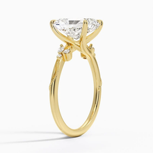 Load image into Gallery viewer, Elegant Radiant Cut Moissanite Engagement Ring