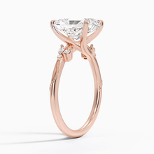 Load image into Gallery viewer, Elegant Radiant Cut Moissanite Engagement Ring