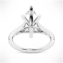 Load image into Gallery viewer, Marquise Cut Split-Shank Moissanite Engagement Ring