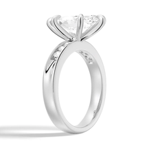 Load image into Gallery viewer, Marquise Moissanite Engagement Ring With Accents
