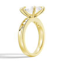 Load image into Gallery viewer, Marquise Moissanite Engagement Ring With Accents
