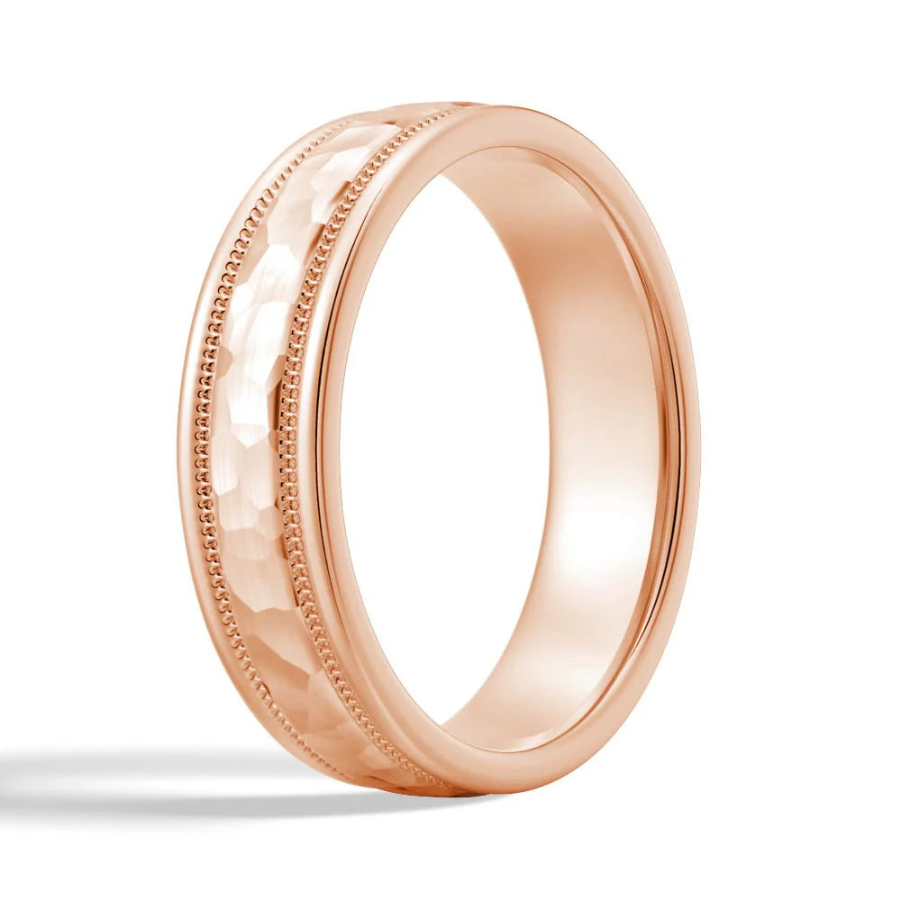 Hammered Men’s Ring