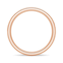 Load image into Gallery viewer, 4.5mm Hammered Milgrain Men’s Wedding Band – Silver, Gold or Platinum Ring