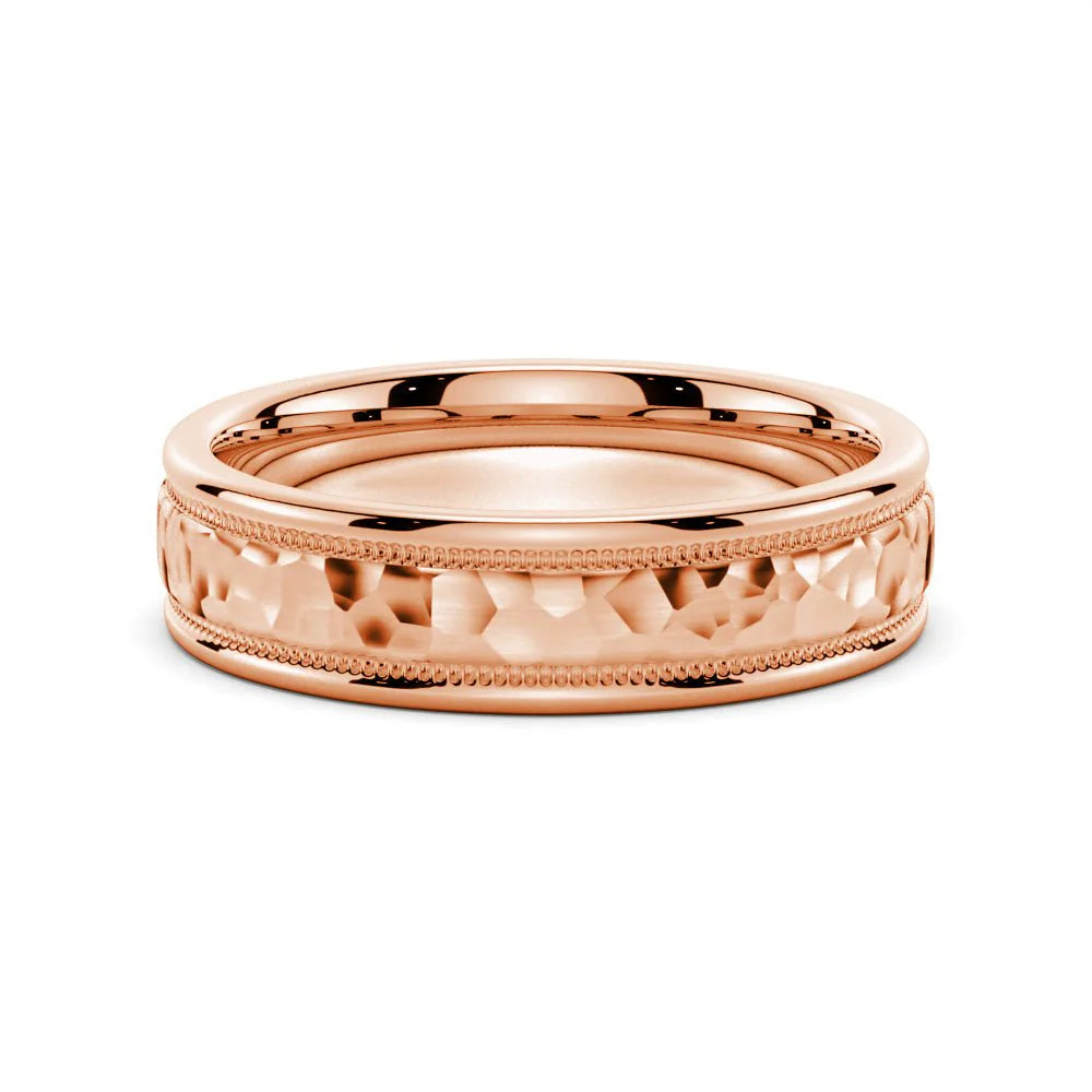 Vintage Inspired Men’s Band with Milgrain