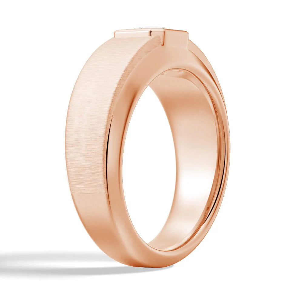 Modern Men’s Band in Gold