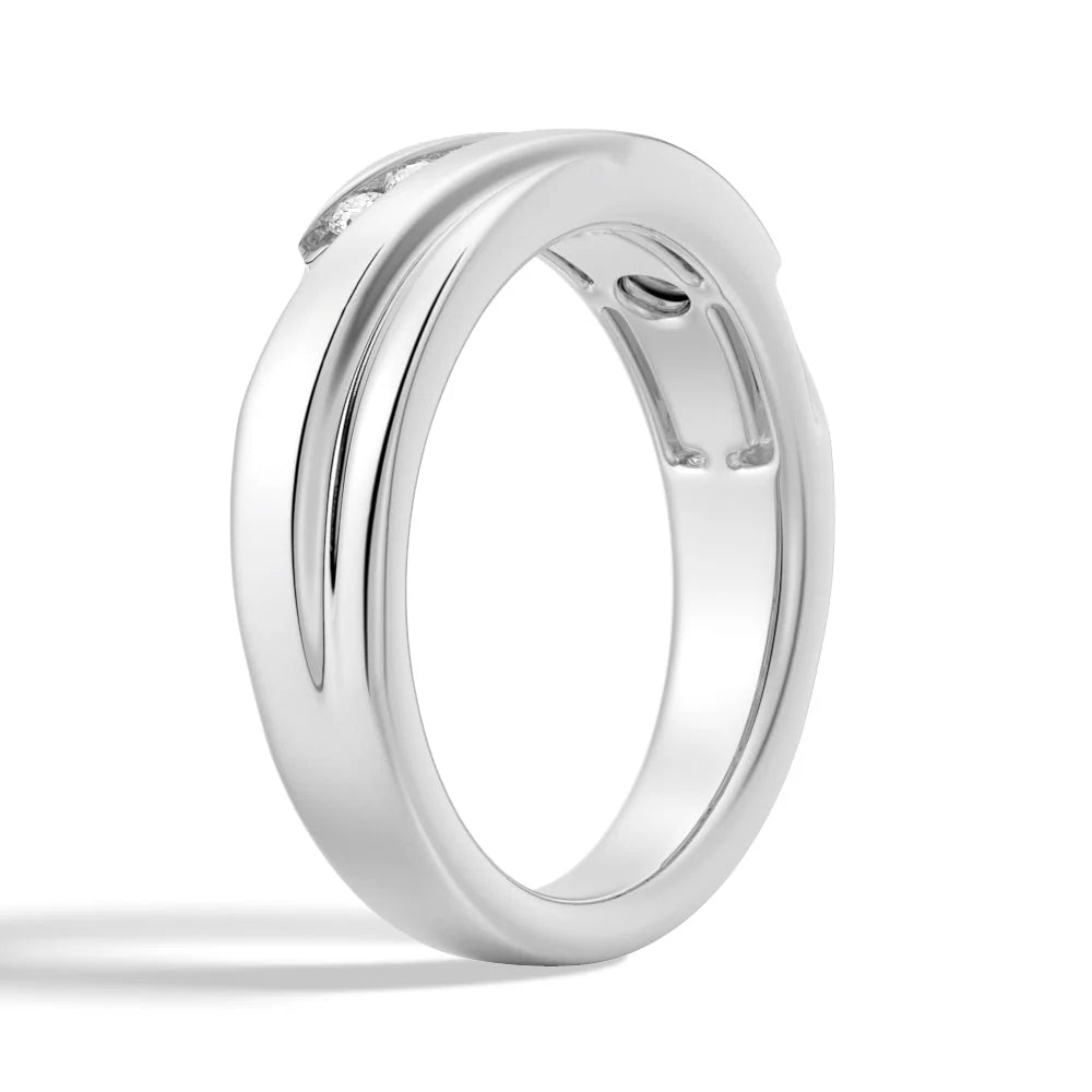 Sleek 6.5mm Moissanite Band
