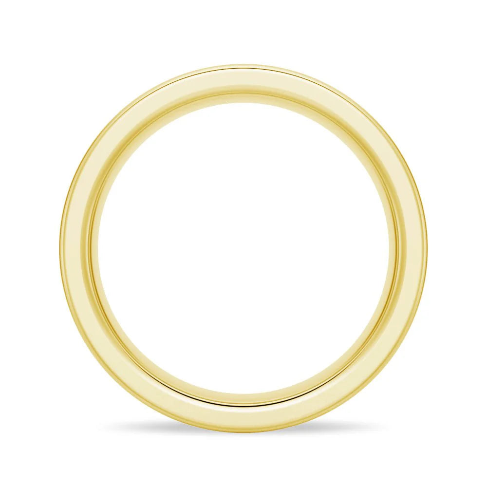 6mm Arrow Pattern Men’s Wedding Band – Silver, Gold or Platinum Ring