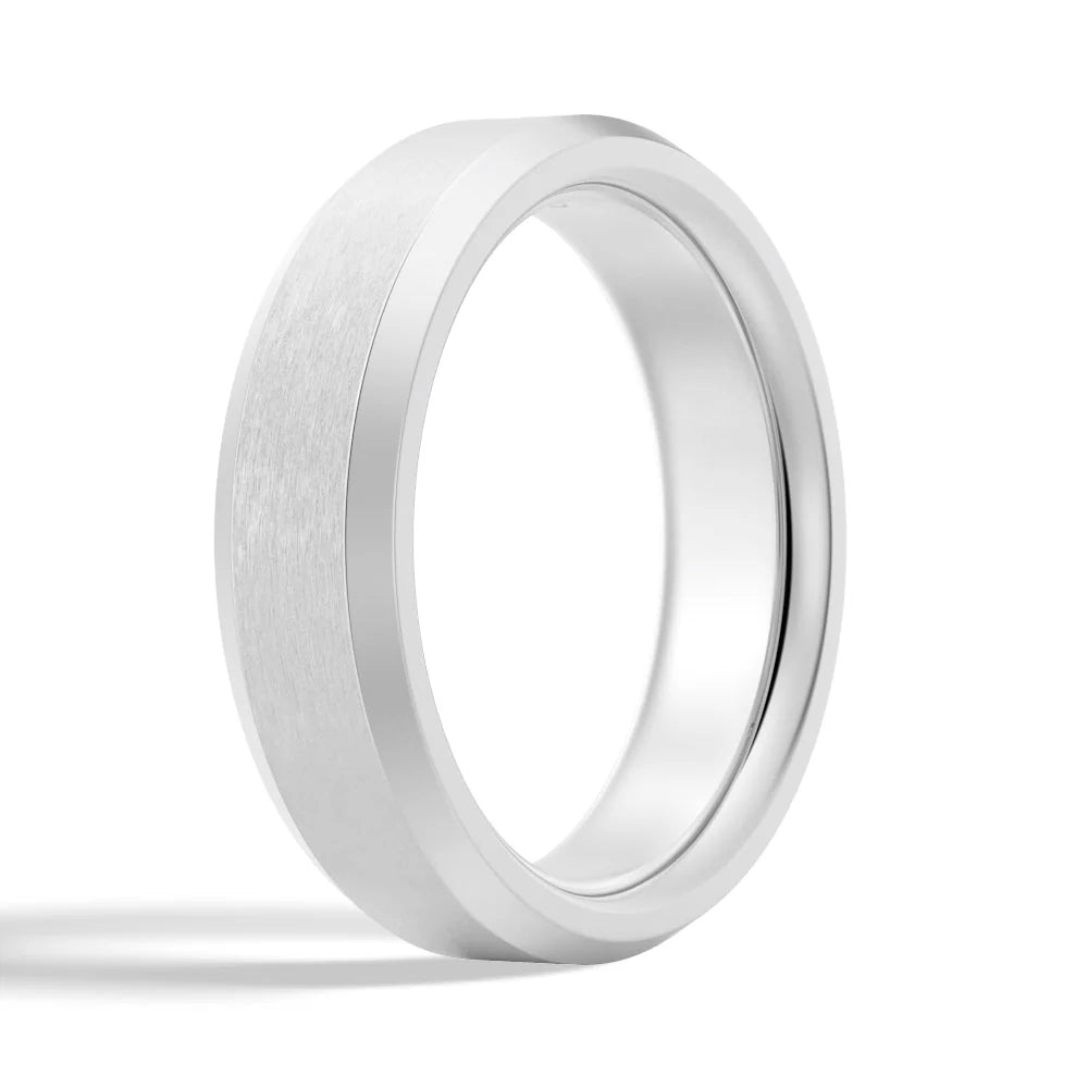 Elegant Moissanite Ring for Groom
