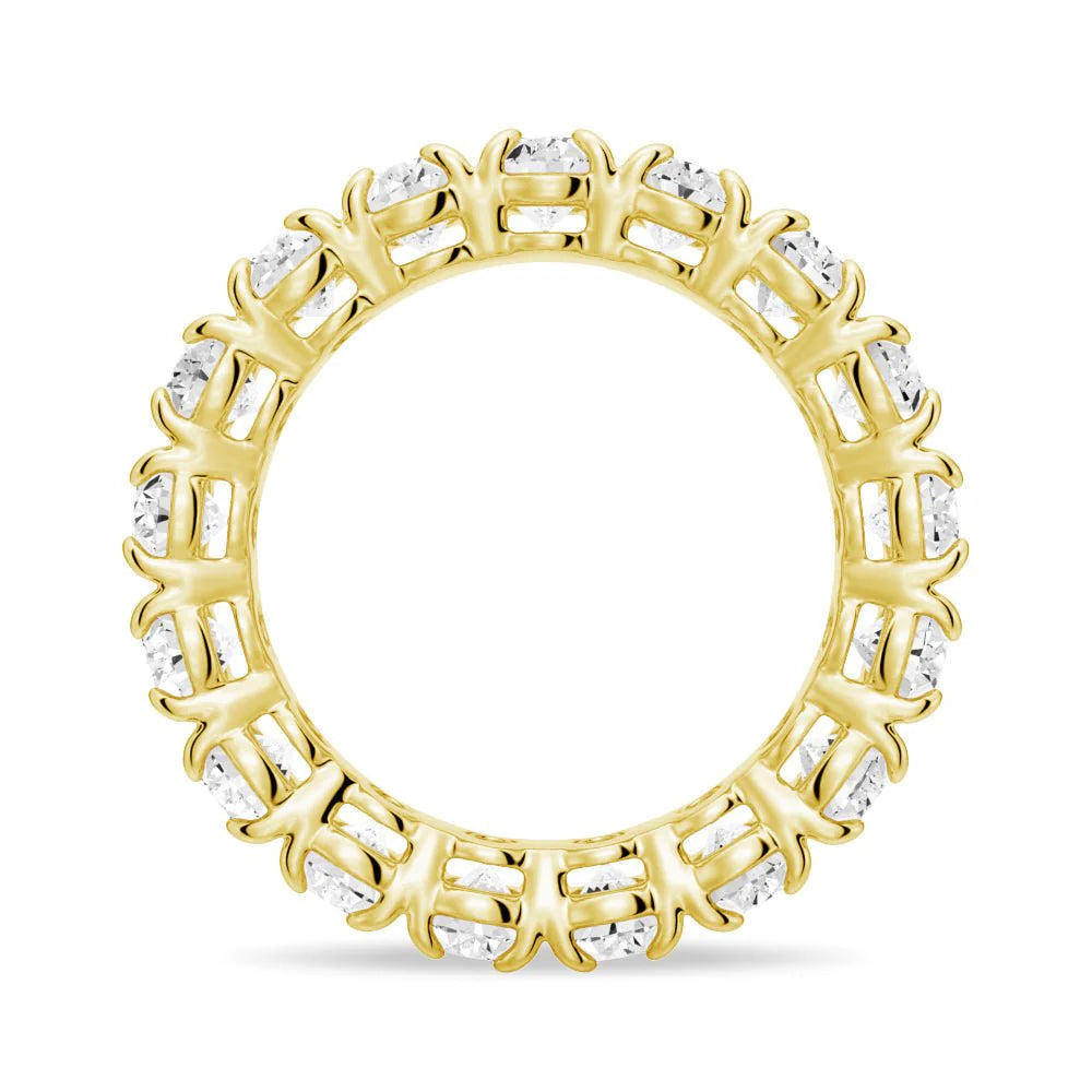 Oval Cut Eternity Ring
