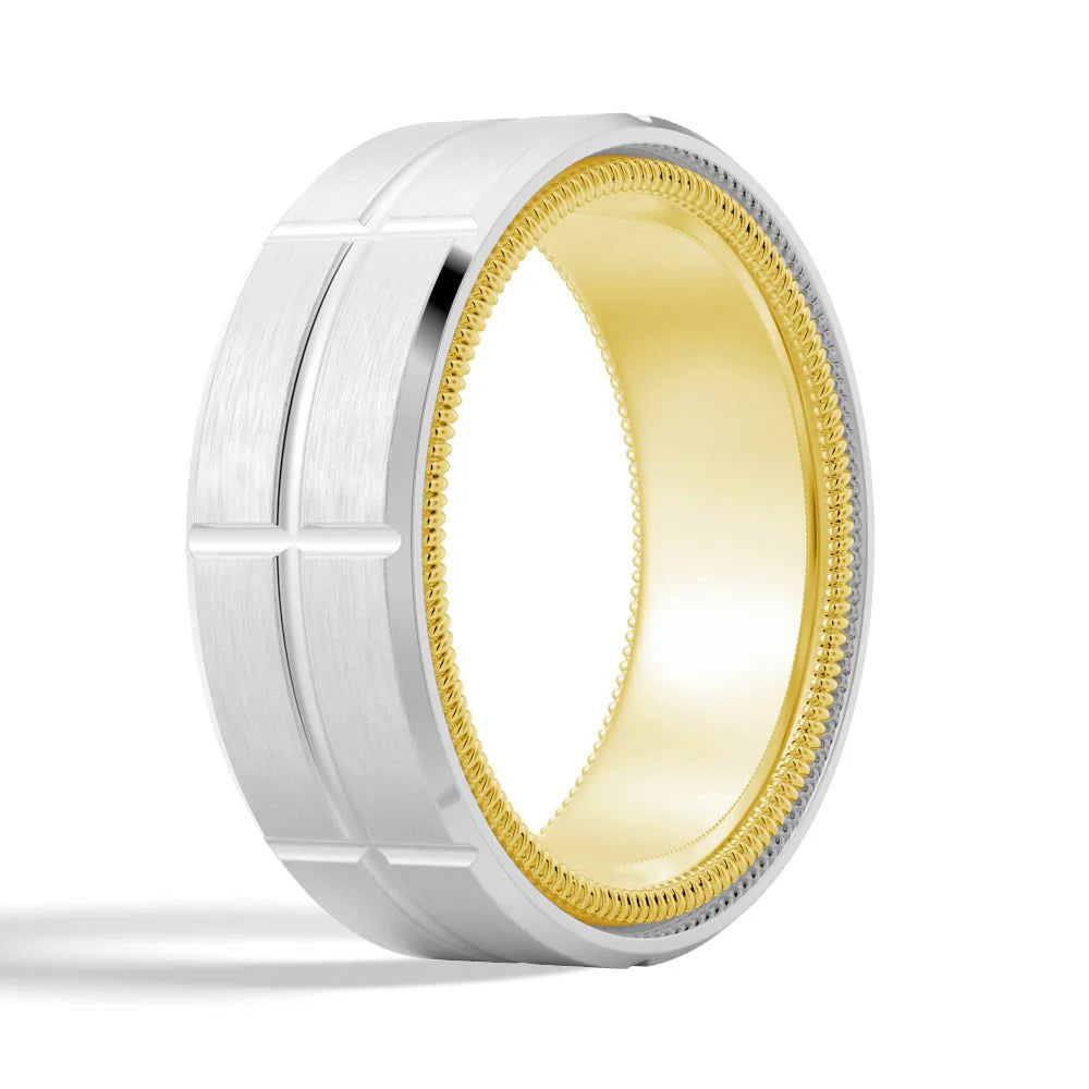 Minimalist 7.5mm Men’s Wedding Ring