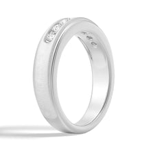 Load image into Gallery viewer, Modern Moissanite Men’s Ring