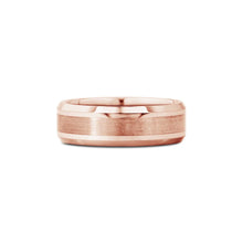 Load image into Gallery viewer,  Wedding Ring for Men with Beveled Edge