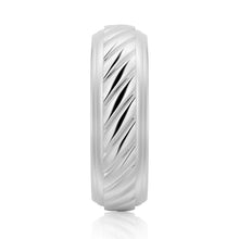 Load image into Gallery viewer, Elegant Carved Wedding Band for Men