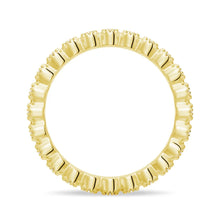 Load image into Gallery viewer, Delicate Bezel-Set Moissanite Eternity Ring