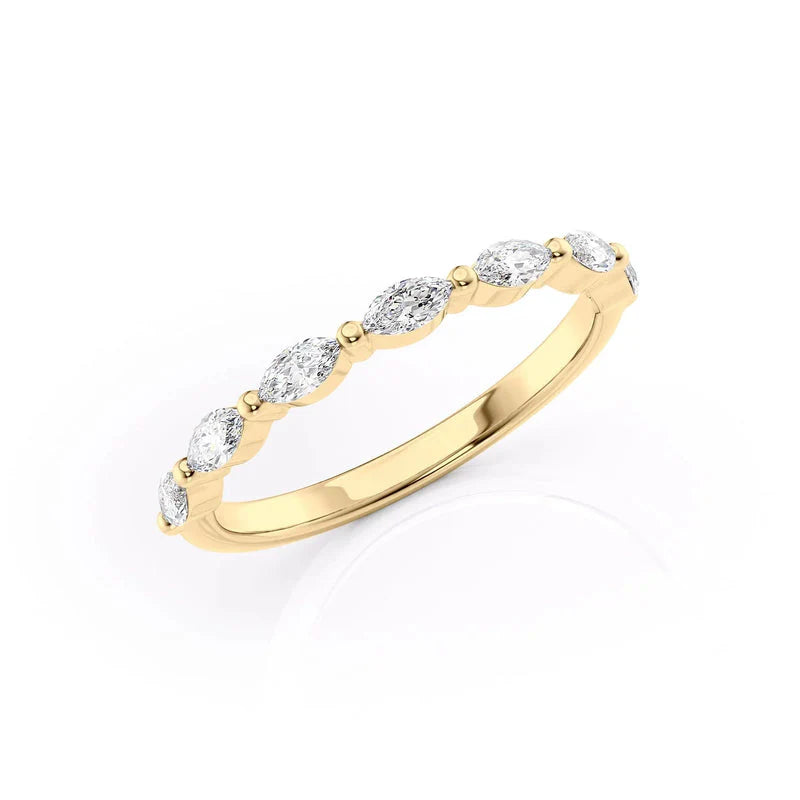 Elegant Moissanite Stacking Ring