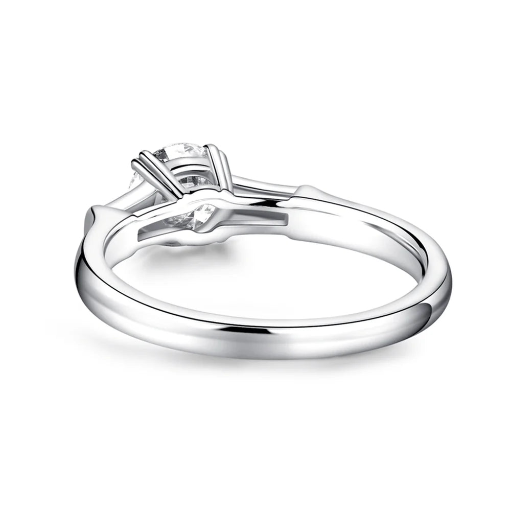Sustainable Accent Stone Diamond Ring