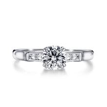 Load image into Gallery viewer, Round Cut Lab-Grown Diamond Engagement Ring
