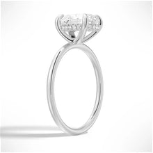 Load image into Gallery viewer, Captivating Raindrop Pear-Shaped Solitaire Moissanite Ring