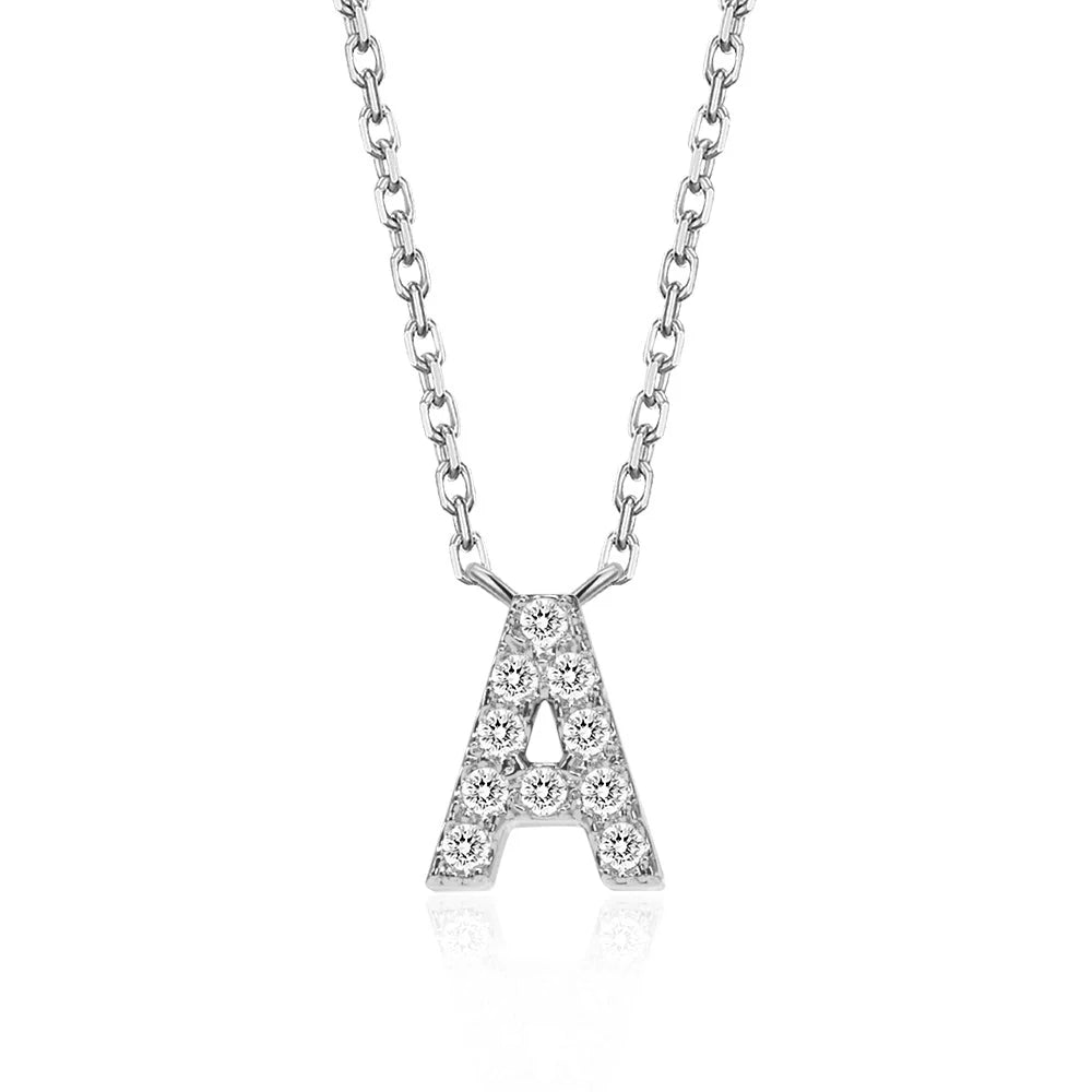 letter A pendant
