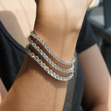 Load image into Gallery viewer, 5.0CT Classic Round Shaped Moissanite Tennis Bracelet