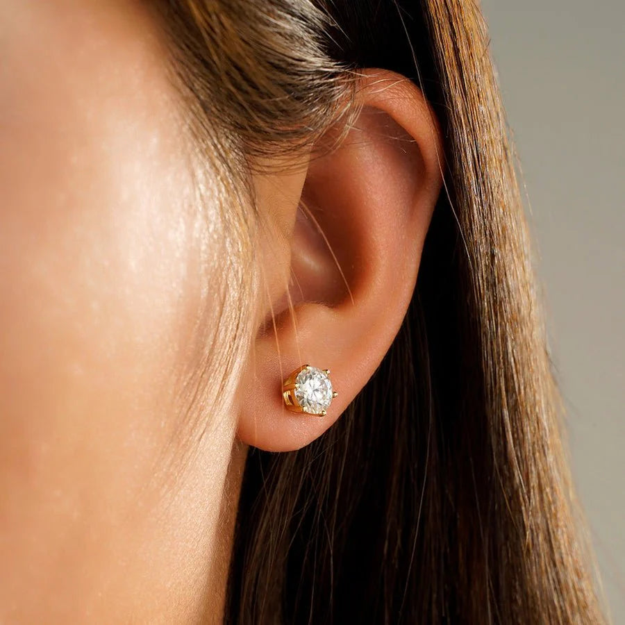 six prong earrings 