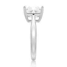 Load image into Gallery viewer, Classic Solitaire Princess Cut Engagement Ring