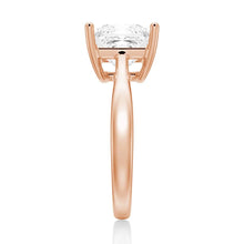 Load image into Gallery viewer, Classic Solitaire Princess Cut Engagement Ring