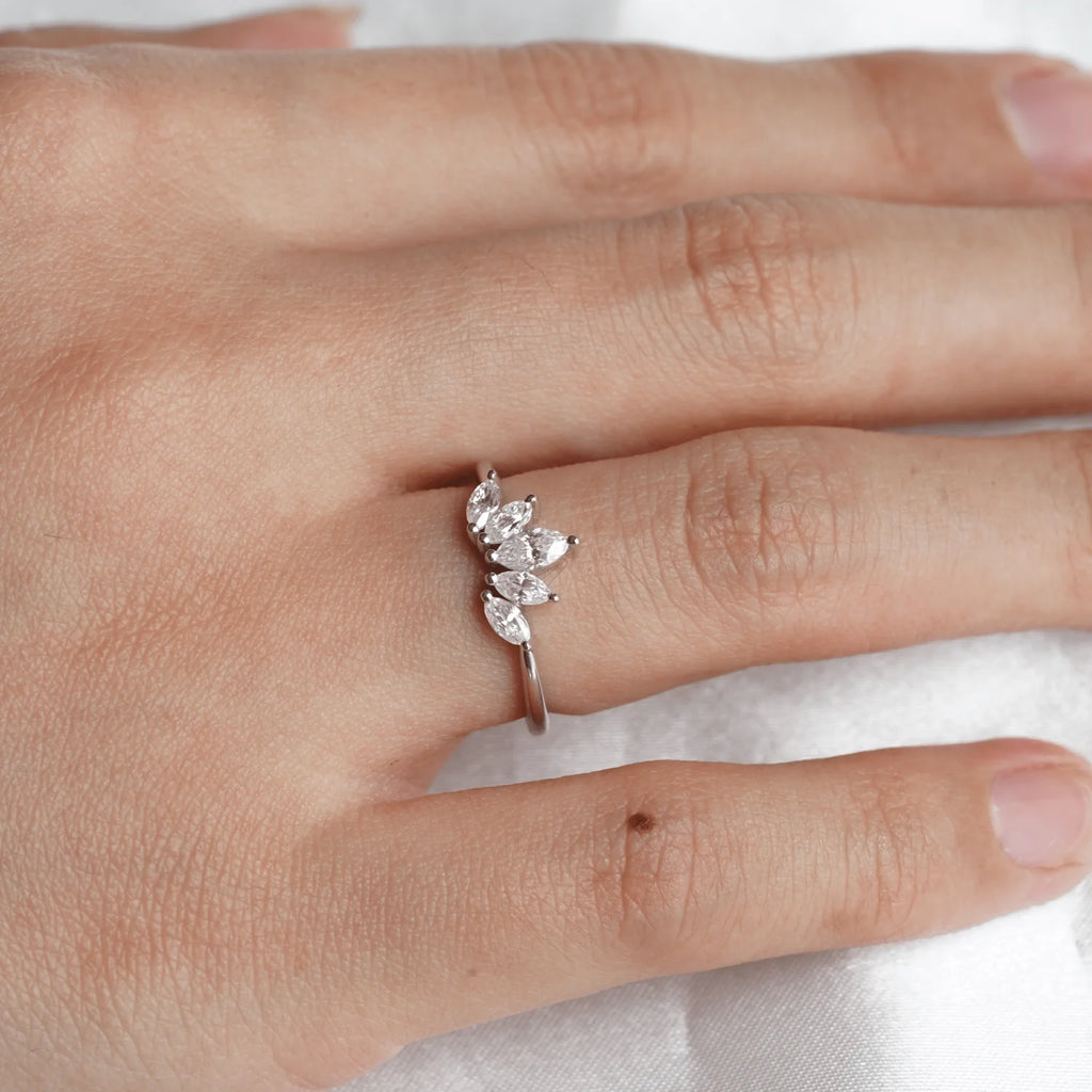 Royal Inspired Moissanite Wedding Band