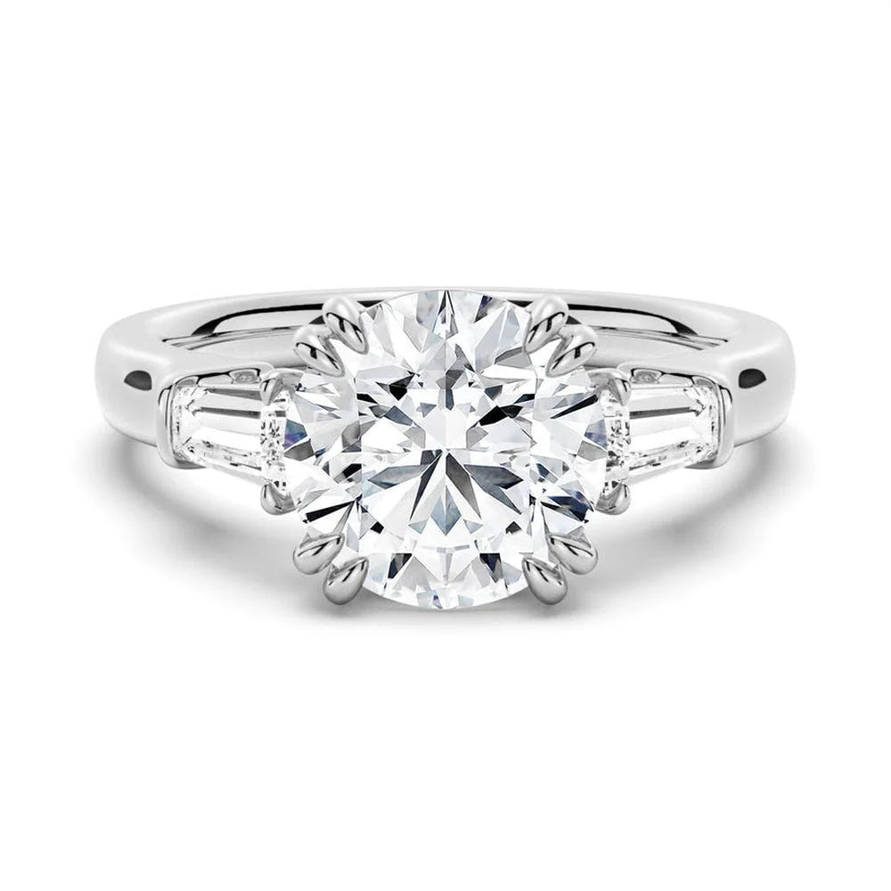 Double Prong Lab-Grown Diamond Ring