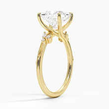 Load image into Gallery viewer, Elegant Princess Cut Moissanite Engagement Ring