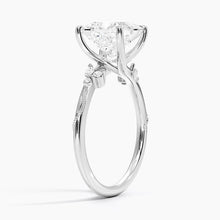 Load image into Gallery viewer, Elegant Princess Cut Moissanite Engagement Ring