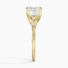 Load image into Gallery viewer, Elegant Princess Cut Moissanite Engagement Ring