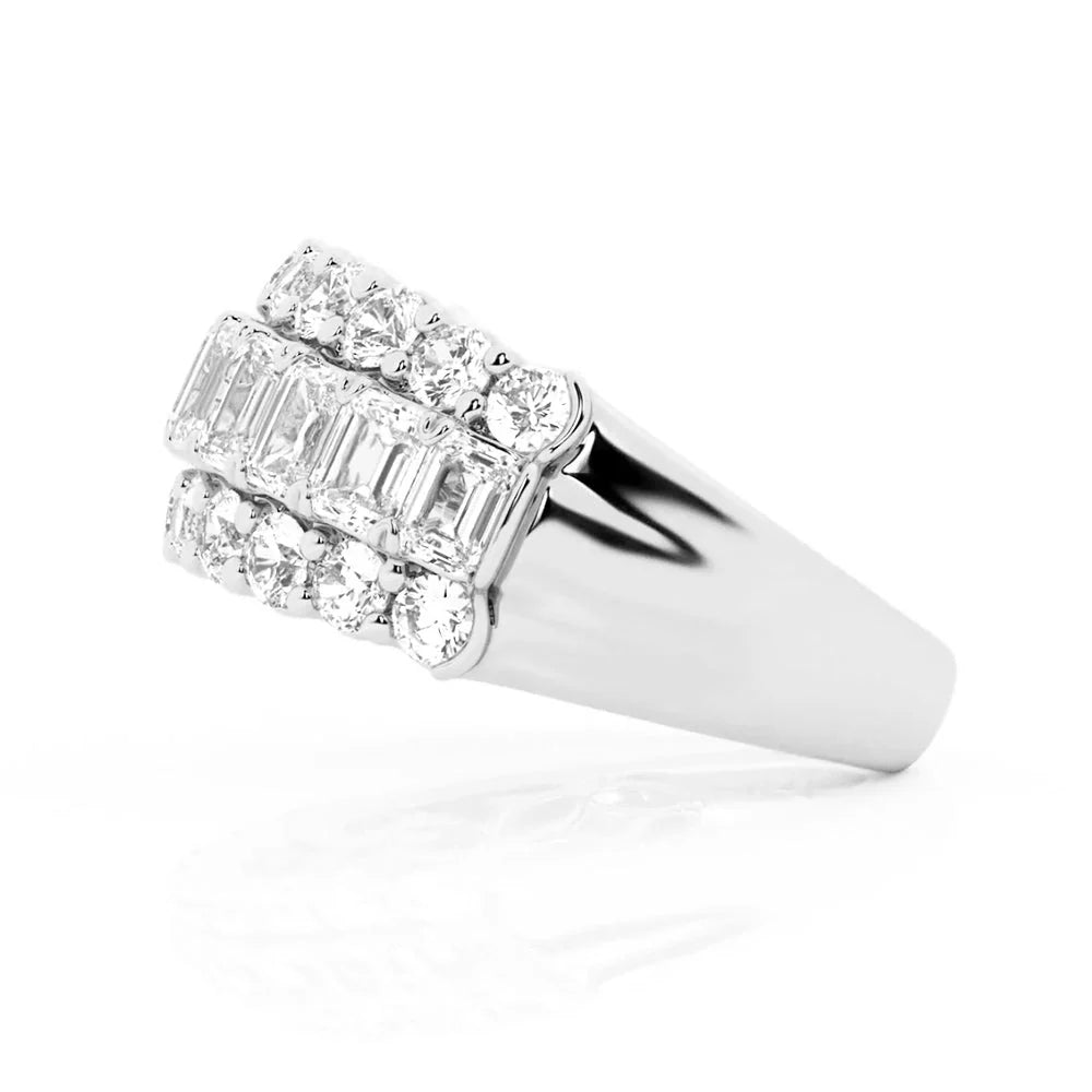 Platinum Fashion Wedding Ring Design