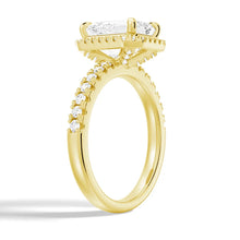 Load image into Gallery viewer, Emerald Cut Moissanite Bridal Set