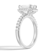 Load image into Gallery viewer, Emerald Cut Moissanite Bridal Set